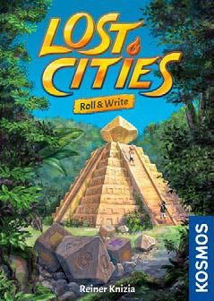 بازی lost cities: roll and write