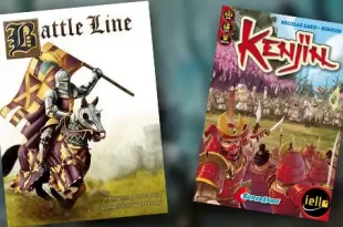 مقایسه بازی kenjin و بازی Battle Line